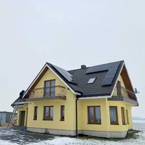 Montaż fotowoltaiki na dachu domu na kujawach