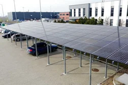 Carport fotowoltaiczny 50 kWp dla firmy Dalpo