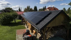 Instalacja fotowoltaiczna full black 9,6 kWp