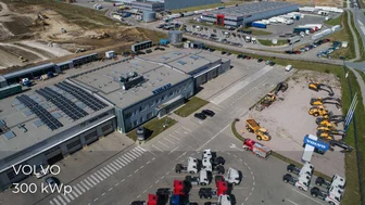 Fotowoltaika od OZE Biomar zasila polskie oddziały Volvo