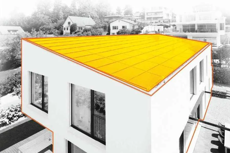 Dachy solarne zintegrowane z dachem - dachówka fotowoltaiczna