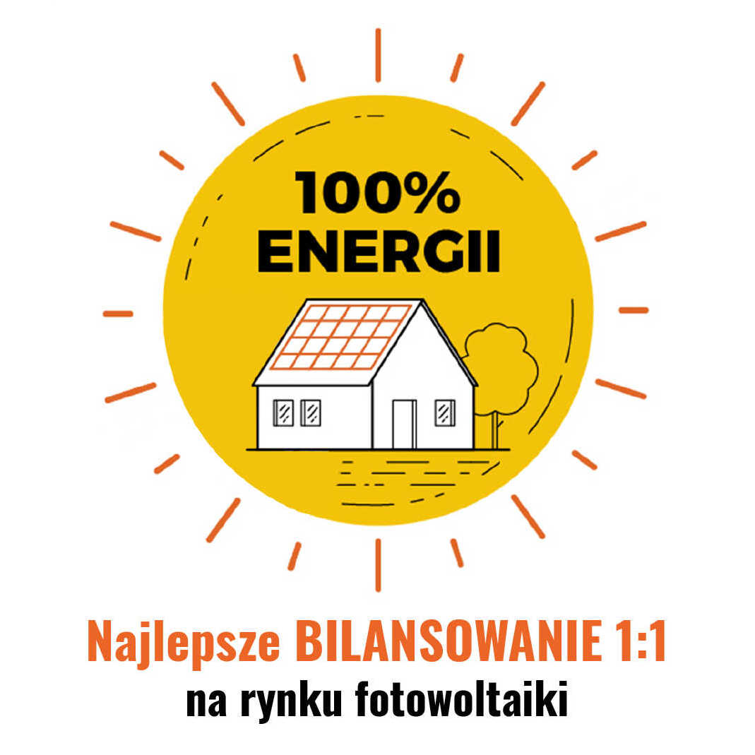 Bilansowanie energii 1:1 - najkorzystniejsze rozliczanie fotowoltaiki - ikonografia