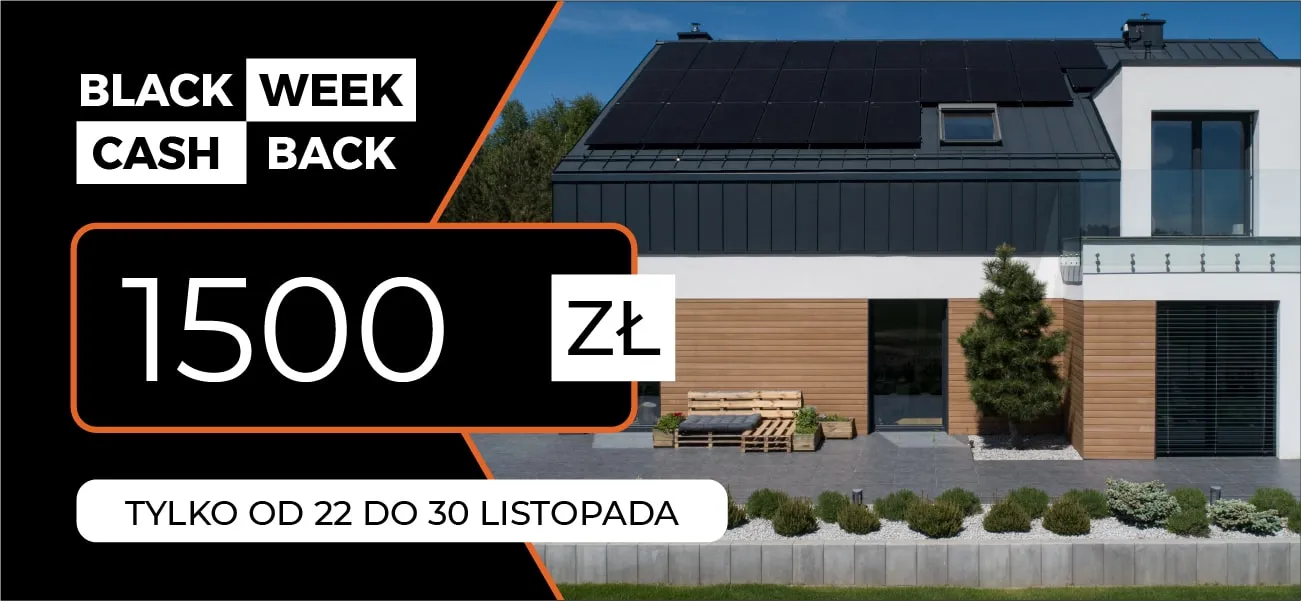 Black Week Cash Back - 1500 zł zwrotu na konto