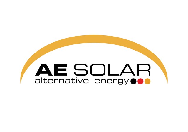 AE SOLAR logo